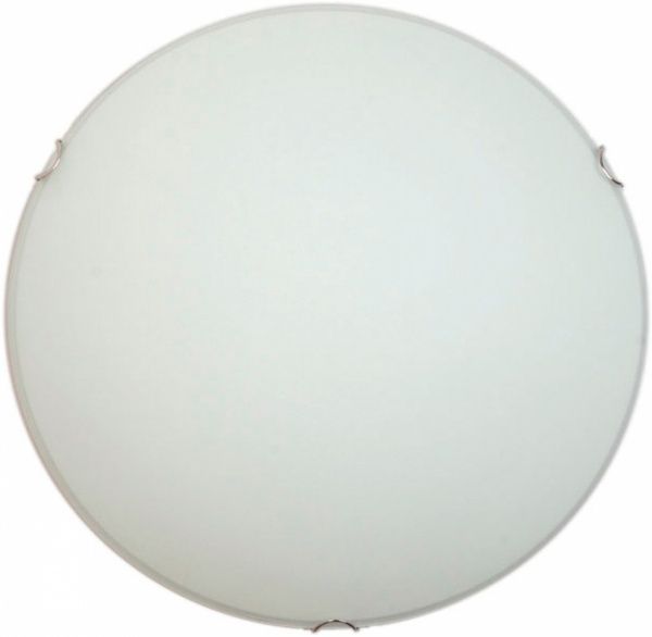 Світильник настінно-стельовий Геотон НББ 01-2х100-582 7615 2x100 Вт E27 білий